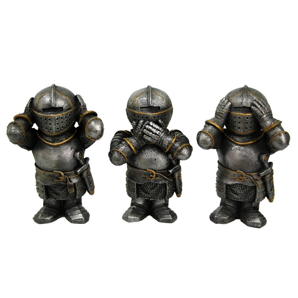 Nemesis Now - Three Wise Knights (set of 3) Beeldjes/figuren - Multicolours